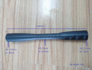 230mm 9&quot; length carbon fiber taper tube diy fishing rod handle long carbon fiber grip for fishing rod handles