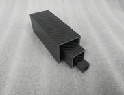high strength Right angle  R1 3K twill matte square foursquare quadart carbon fiber tubing tube