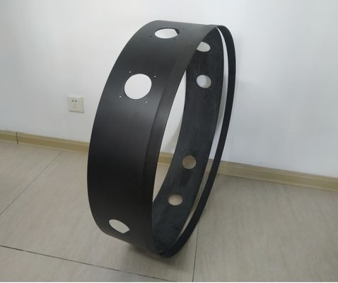 3K twill  matte 760mm large diameter carbon fiber circular rings  round circle