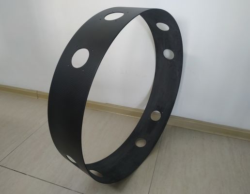 3K twill  matte 760mm large diameter carbon fiber circular rings  round circle