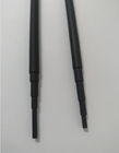 Black color Custom Portable Telescopic Fiberglass Poles frp tube for antenna mast pole