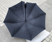 Black Luxury Business Men Umbrella Carbon Fiber Windproof Umbrella 8 Ribs Auto open/close umbrella