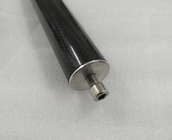 3K plain high glossy Carbon fiber tube composite metal thread inside