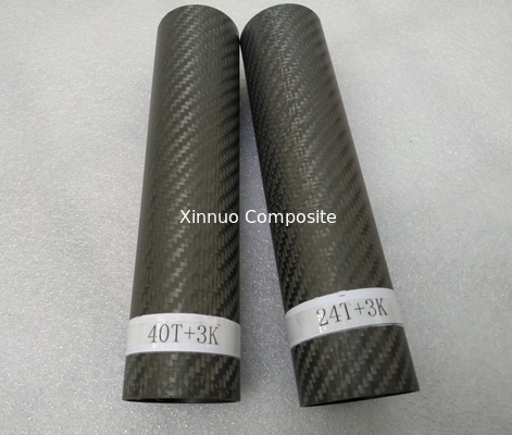 40T high stiff/strength carbon fiber tubes rods made in China size can be customized