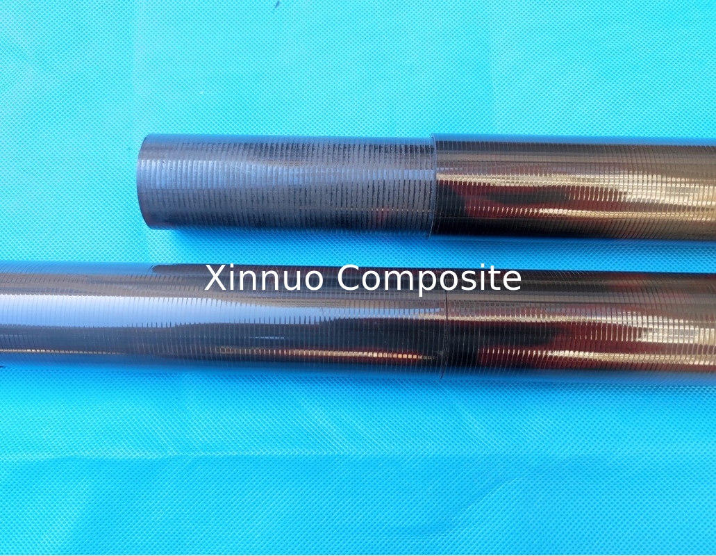 portable  1500mm length carbon fiber pole  for 3000mm length toll barrier Vehicle barrier