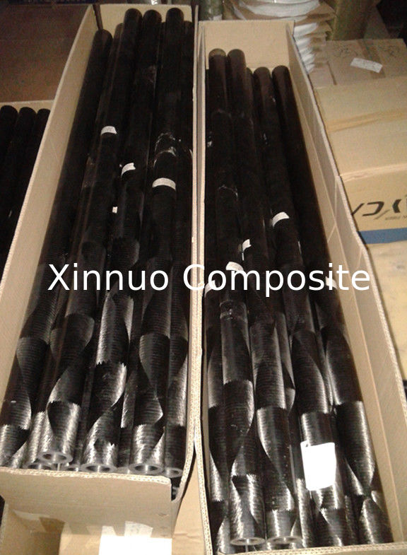 resistant 80Mpa 110 Mpa pressure carbon fiber pipe tube  carbon fiber buoy pontoon used at oilfield