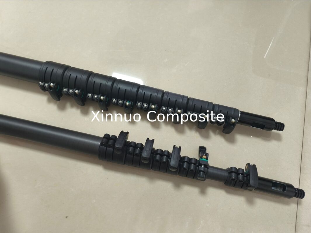XN 20ft 30ft 40ft 45ft 50ft high sturdy carbon fiber telescoping tube water fed pole