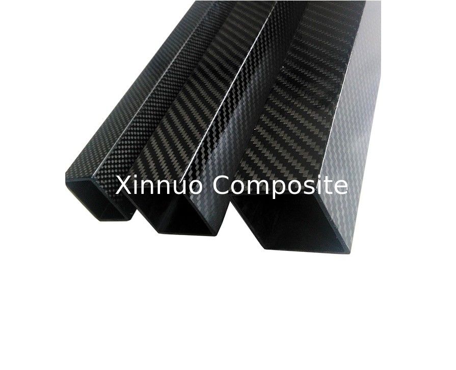3 inch forged carbon fiber square tube carbon fiber oval tube with factory price