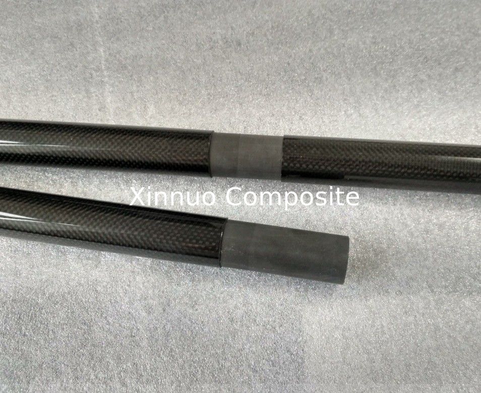 customized carbon fibre tube  with carbon fiber connecting rod 1-3 weeks lead time