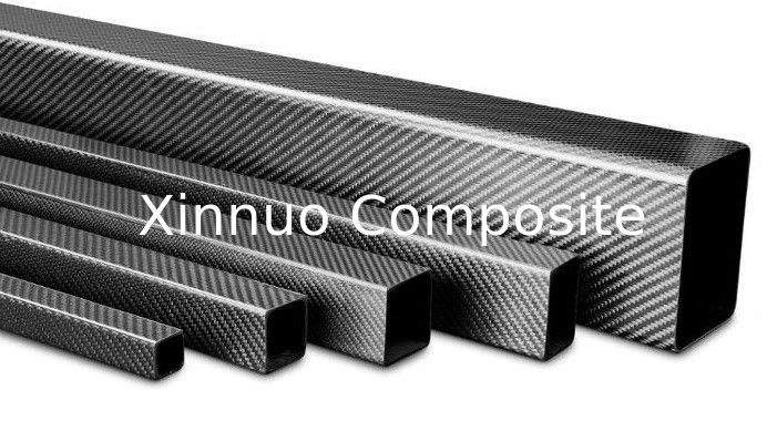 carbon fiber square rod frame rectangular rod tubing  and connectors with good structural properties