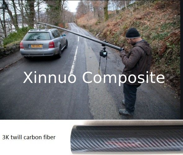 Carbon fibre tube for car camera rig  automotive photography rig camera holding arm