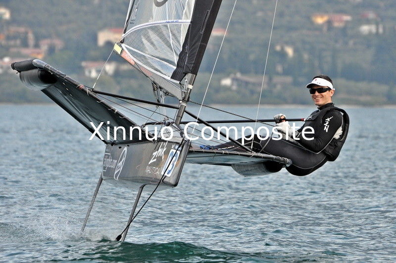 17.5 feet length plug in carbon fiber tube carbon fiber pole for mast sailing mast