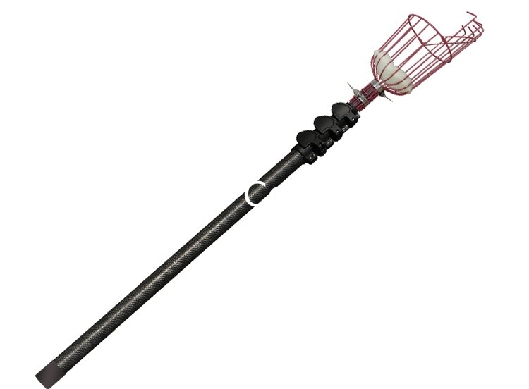 custom 50 ft  57 ft 9m 12 m 15 m   17.5 m  ultra light carbon fiber olive areca-nut  oil palm harvesting pole