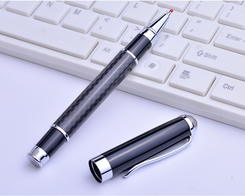 Carbon Fiber Executive Pen   luxury black carbon fiber pen gift  for  Business Signature