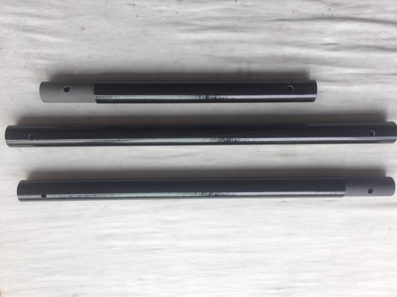 Professional precision hole drilling slotted carbon fiber tube with
