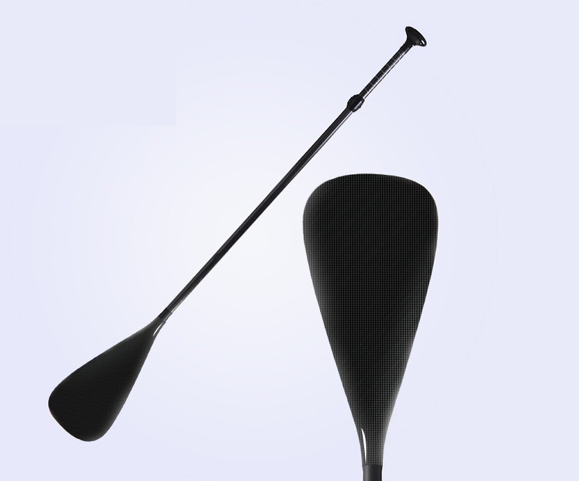 Super light 3 pc adjustable 5.5~7.1 ft length full carbon fiber SUP paddle stand up paddle