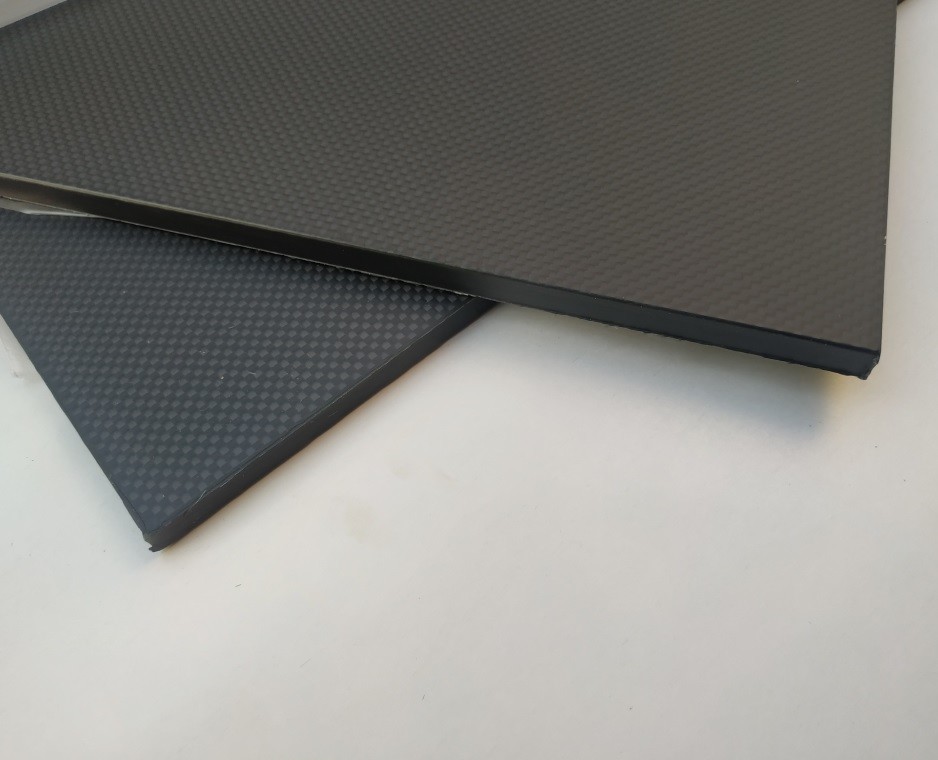 Sheets of carbon fiber composite sheet panel reinforced carbon fiber