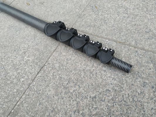 Quick clamp 18ft 22ft 30 ft carbon fiber window cleaning clearing pole water fed pole